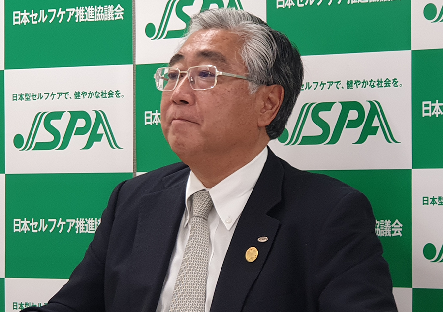 挨拶 三輪 芳弘　会長