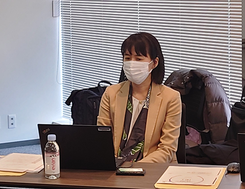 添付資料:演者:東郷香苗氏